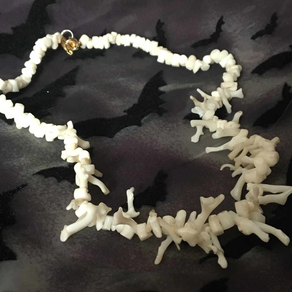 Coral Beaded Necklace